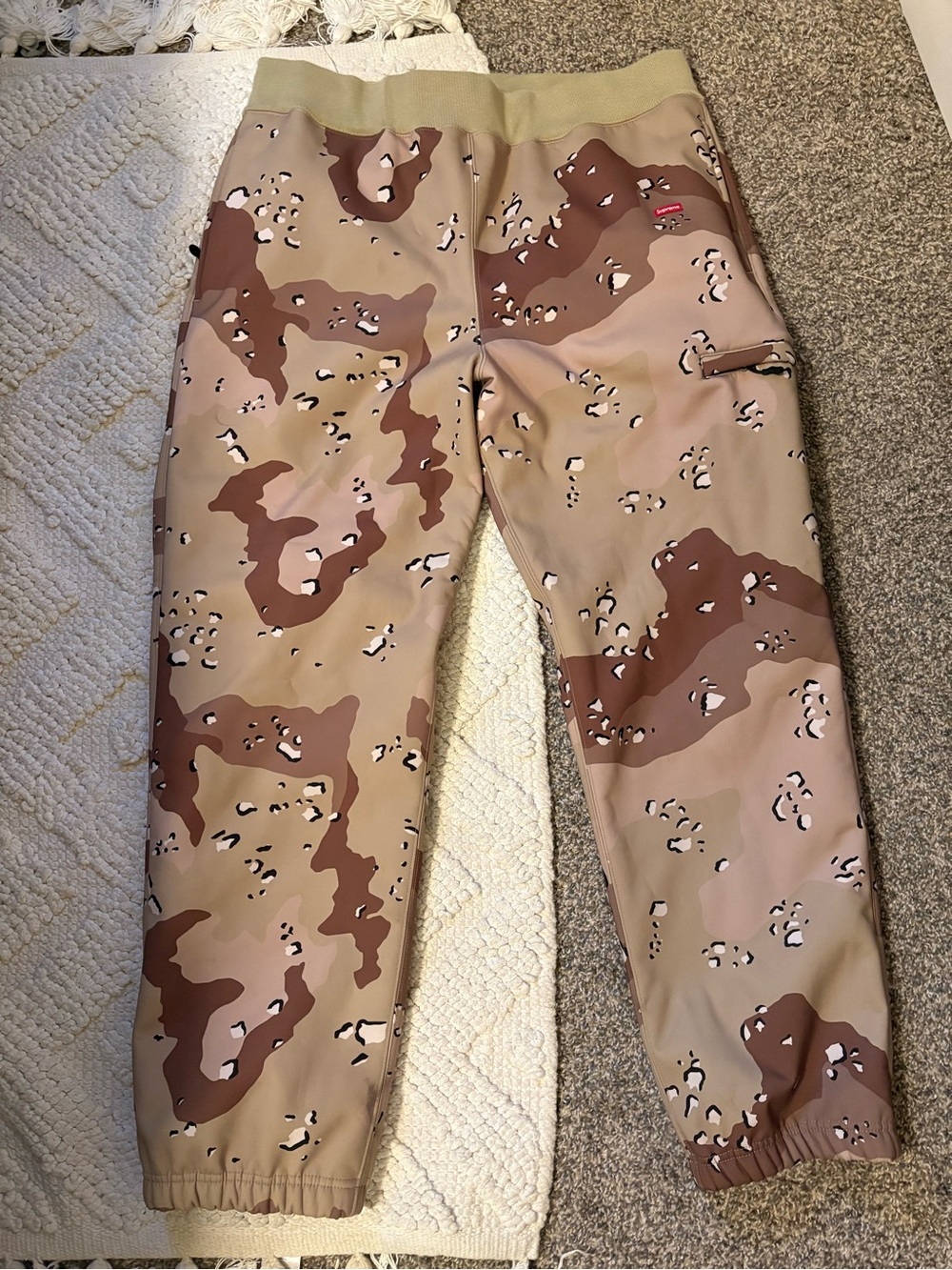 Supreme Windstopper Camo Joggers - Tan/Brown